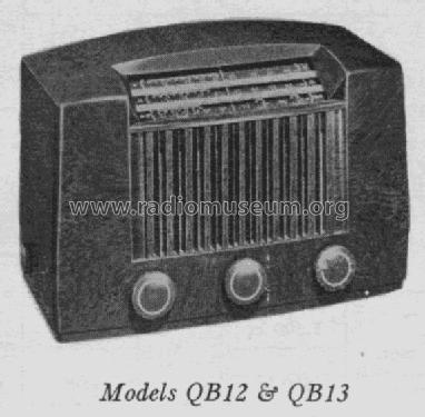 QB12 Ch= RC-529A; RCA RCA Victor Co. (ID = 1110059) Radio