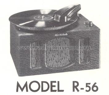 R-56 Phono; RCA RCA Victor Co. (ID = 166919) Ton-Bild