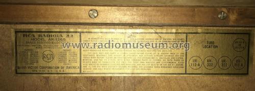 Radiola 22; RCA RCA Victor Co. (ID = 2172415) Radio