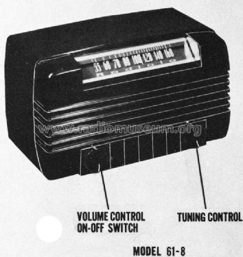 Radiola 61-8 Ch= RC-1034; RCA RCA Victor Co. (ID = 910117) Radio
