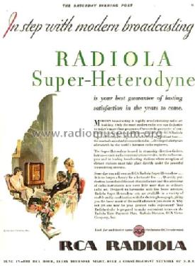 Radiola 66; RCA RCA Victor Co. (ID = 1412337) Radio