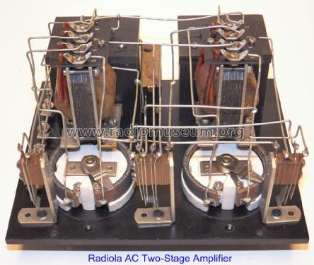 Radiola AC 2-Stage Audio Amplifier; RCA RCA Victor Co. (ID = 1531016) Ampl/Mixer