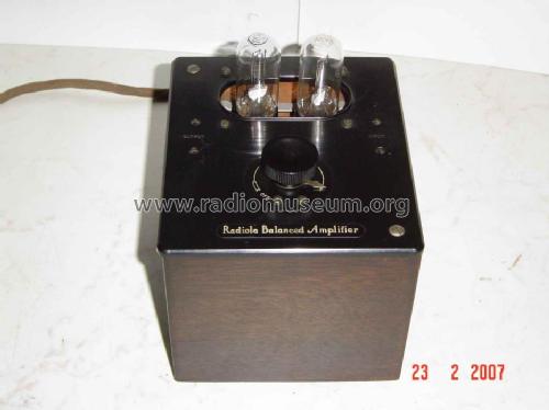 RCA Radiola Balanced Amplifier m0o2995si