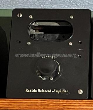 Radiola Balanced Amplifier Type AF; RCA RCA Victor Co. (ID = 3073217) Ampl/Mixer