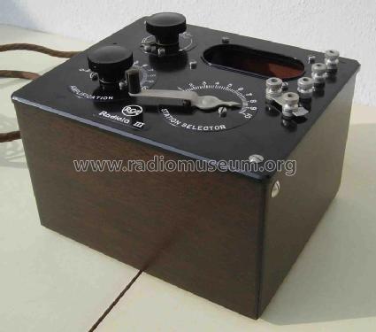 Radiola III AR-805 Type RI ; RCA RCA Victor Co. (ID = 441144) Radio