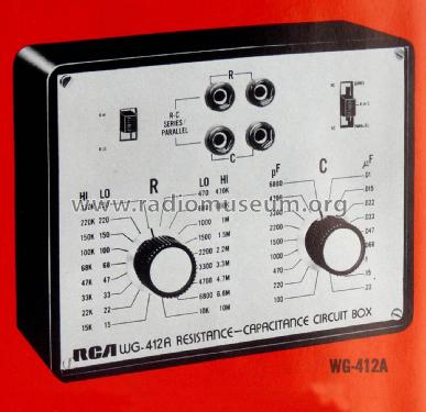 Resistance-Capacitance circuit box WG-412A; RCA RCA Victor Co. (ID = 3003134) Equipment