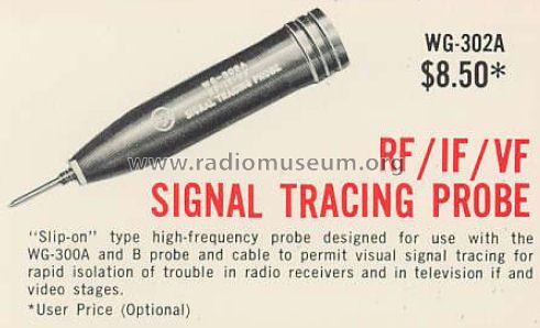 RF/IF/VF Signal Tracing Probe WG-302-A; RCA RCA Victor Co. (ID = 498833) Equipment