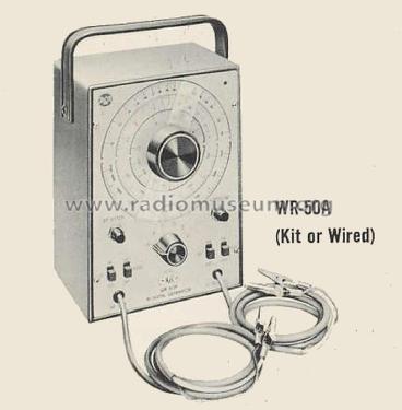 RF Signal Generator WR-50-A ; RCA RCA Victor Co. (ID = 2133893) Equipment