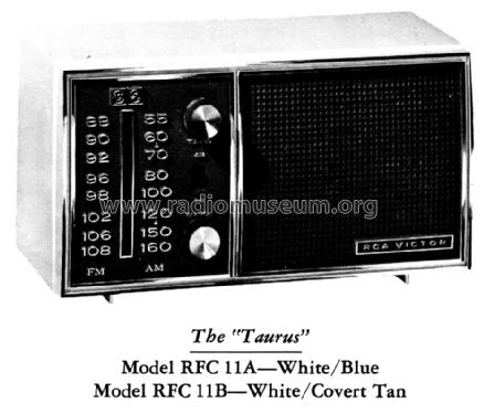 RFC11B 'The Taurus' Ch= RC-1210C; RCA RCA Victor Co. (ID = 1624278) Radio