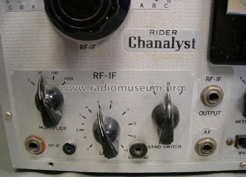 RCA-Rider Chanalyst 162-C - Code 643; RCA RCA Victor Co. (ID = 1181655) Equipment