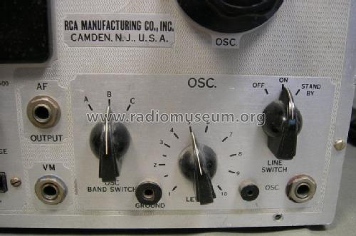 RCA-Rider Chanalyst 162-C - Code 643; RCA RCA Victor Co. (ID = 1181656) Equipment