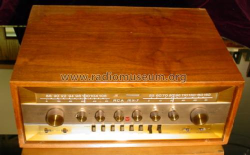 Stereo Multiplex FM/AM Tuner/Amplifier MX-7; RCA RCA Victor Co. (ID = 1341771) Radio