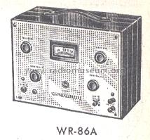 Sweep Generator WR-86A; RCA RCA Victor Co. (ID = 227301) Equipment