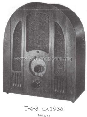 T4-8 ; RCA RCA Victor Co. (ID = 1521533) Radio