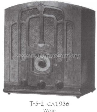T5-2 ; RCA RCA Victor Co. (ID = 1521538) Radio
