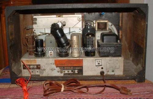 T60 RC-425; RCA RCA Victor Co. (ID = 268886) Radio