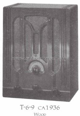 T6-9 ; RCA RCA Victor Co. (ID = 1521543) Radio