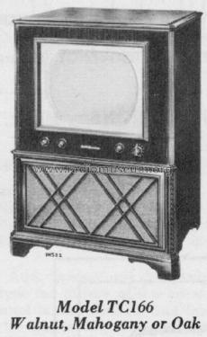 TC166 Ch= KCS40A; RCA RCA Victor Co. (ID = 1375197) Television