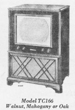 TC166 Ch= KCS40A; RCA RCA Victor Co. (ID = 732781) Television