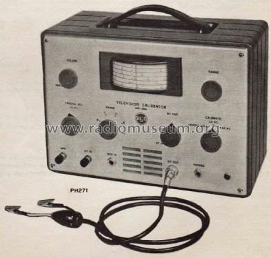 Television Calibrator WR-39A; RCA RCA Victor Co. (ID = 2048667) Equipment