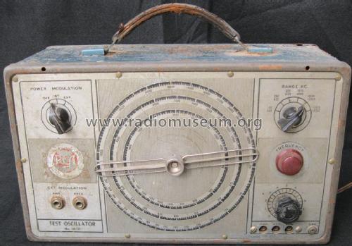 Test Oscillator 167-A; RCA RCA Victor Co. (ID = 1103941) Equipment