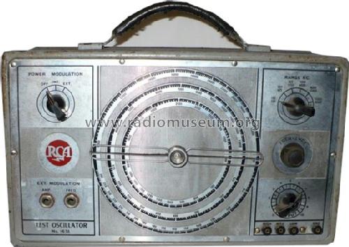 Test Oscillator 167-A; RCA RCA Victor Co. (ID = 397843) Equipment