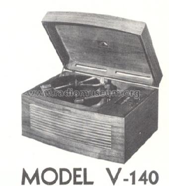 V-140 Ch= RC-572-A; RCA RCA Victor Co. (ID = 166933) Radio