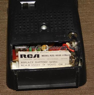 Vibra RZG 603E-V ; RCA RCA Victor Co. (ID = 2820088) Radio