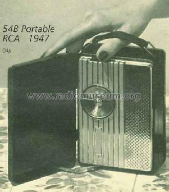 Victor 54 ; RCA RCA Victor Co. (ID = 711612) Radio