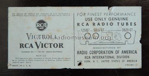 Victrola 45-EY-3 Ch= RS-136B; RCA RCA Victor Co. (ID = 476333) R-Player