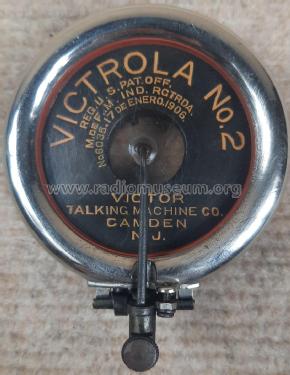 Victrola Reproducer No. 2; RCA RCA Victor Co. (ID = 3070880) Microfono/PU