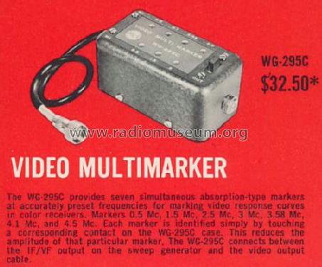 Video Multi Marker WG-295-C; RCA RCA Victor Co. (ID = 498837) Equipment