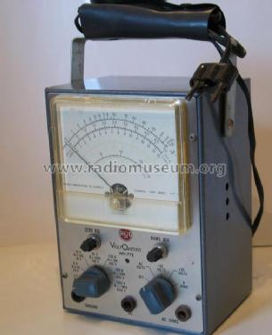 RCA VoltOhmyst Test Meter Model WV-77E DC AC Volt Ohm Multimeter Powers On  5x8