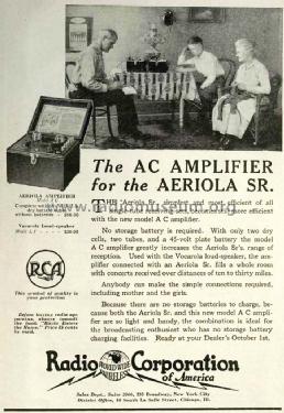 Westinghouse Aeriola AC; RCA RCA Victor Co. (ID = 1247266) Ampl/Mixer