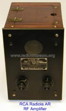 Westinghouse AR Preamp; RCA RCA Victor Co. (ID = 1225397) Ampl. RF
