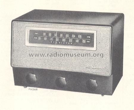 X711 Ch= RC-1070A; RCA RCA Victor Co. (ID = 181663) Radio