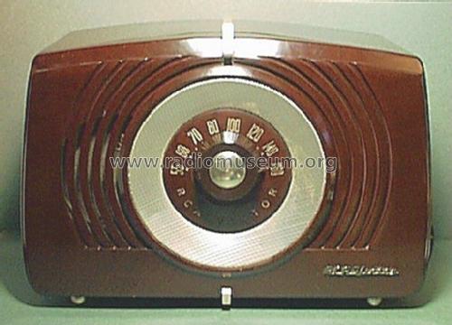 rca victor radio model x-551 value