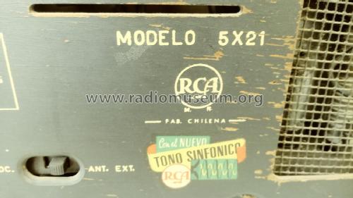 5X21; RCA, Corporacion de (ID = 2581740) Radio