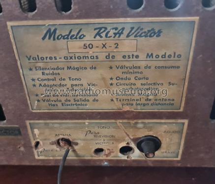 50-X-2; RCA Victor; Buenos (ID = 3071017) Radio