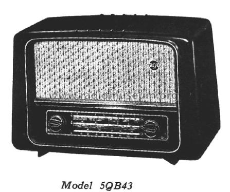 5QB43; RCA Victor (ID = 1962577) Radio