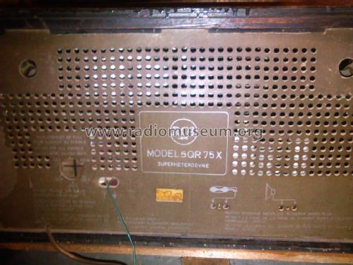 5QR75X; RCA Victor (ID = 1963092) Radio