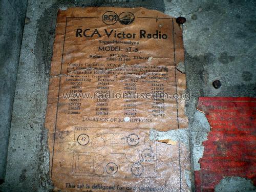 5T-5 ; RCA Victor (ID = 2961887) Radio