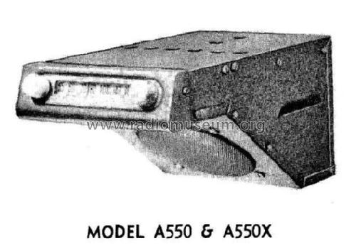 A550 ; RCA Victor (ID = 2232076) Car Radio