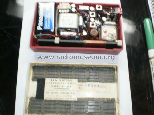 Six Transistor GP-625; RCA Victor (ID = 2436867) Radio