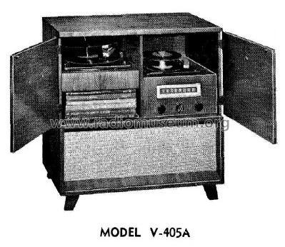 V405A ; RCA Victor (ID = 2231590) Radio