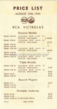 Victrola VA-15; RCA Victor (ID = 1368466) Sonido-V