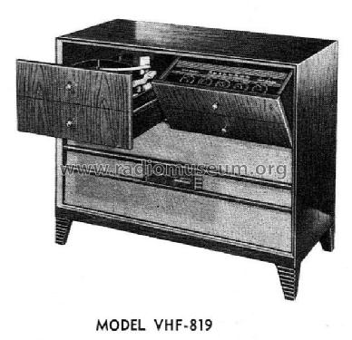 VHF-819 Debonaire ; RCA Victor (ID = 2270464) Radio