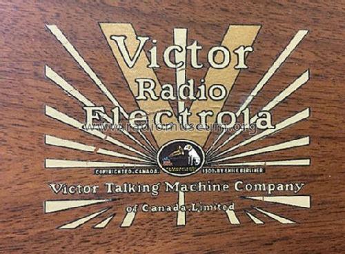 Victor Radio Electrola RE-45; RCA Victor (ID = 2136692) Radio