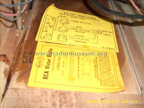 VRB-62 ; RCA Victor (ID = 741173) Radio