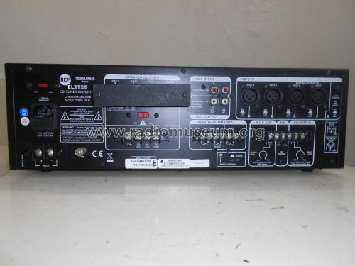 CD-Tuner Amplifier EL 2126; RCF; Reggio Emilia (ID = 2383093) Radio